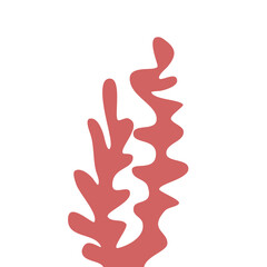 Naklejka premium Red Coral