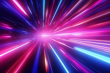 abstract futuristic background with gold PINK blue glowing neon moving high speed wave lines and bokeh lights. Data transfer concept Fantastic wallpaper