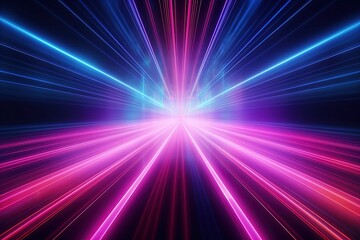 abstract futuristic background with gold PINK blue glowing neon moving high speed wave lines and bokeh lights. Data transfer concept Fantastic wallpaper