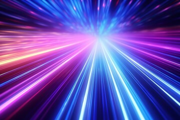 abstract futuristic background with gold PINK blue glowing neon moving high speed wave lines and bokeh lights. Data transfer concept Fantastic wallpaper