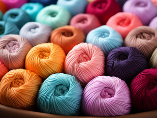 Yarn, Yarn wool, colorful yarn