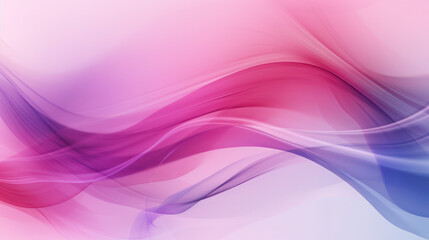 Pink abstract background, smoke, translucent, waves