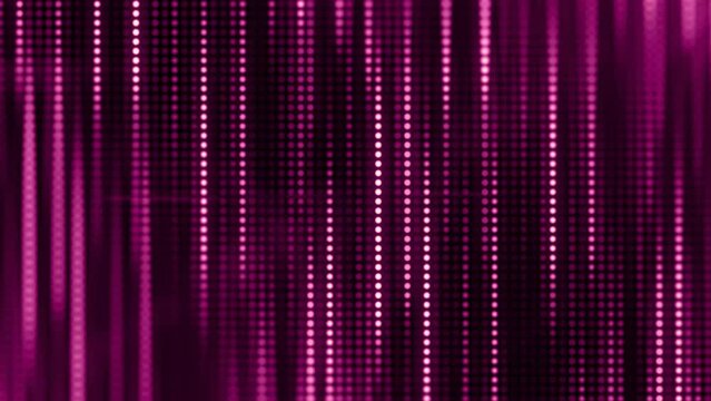 abstract technology lines animation, seamless loop movement, glowing luxury pink background