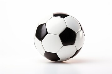 Fototapeta premium Football Isolated On White Background