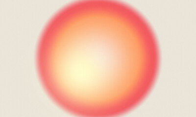 Colored Round Grainy Gradient Texture background with grain texture.