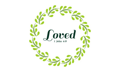 Biblical Phrase, Christian typography for banner, poster, photo overlay, apparel design	