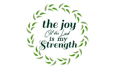 Obraz premium Biblical Phrase, Christian typography for banner, poster, photo overlay, apparel design 