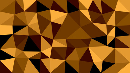 abstract triangle geometric background with yellow theme