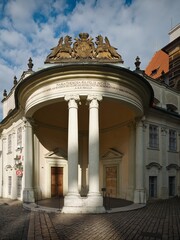 Fototapeta premium The Theresian Institution of Noble Ladies, officially the Imperial and Royal Theresian Stift for Noble Ladies in the Castle of Prague, was a Catholic monastic chapter of secular canonesses in Hradčany
