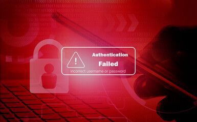 Authentication Failed Alert , Security Access Control for System
