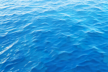 Obraz premium blue water cartoon background