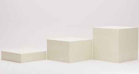 3D Podium Product Display