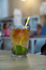 Mojito en el Café Inglés de Silves, Algarve