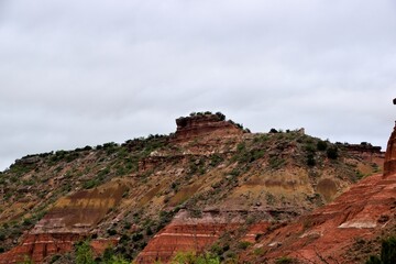Stunning view of Palo Duro Canyon State Park in Texas, USA