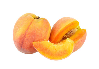 Peach on transparent png