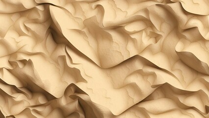 cream paper old grunge retro rustic blank, crumpled paper texture background