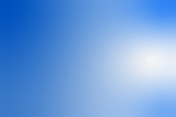 Blue and white abstract gradient background