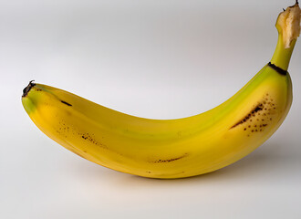 Bananenb&uuml;ndel auf neutralem Hintergrund &ndash; Symbol f&uuml;r gesunde Ern&auml;hrung