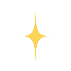 Star clipart, yellow star, rating star, sparkle clipart 