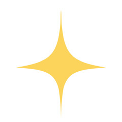 Star clipart, yellow star, rating star, sparkle clipart 