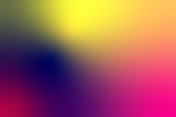 Yellow and pink colorful abstract gradient background