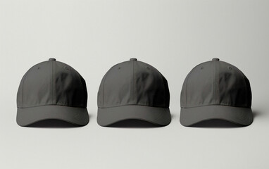 Front view hat mockup template design