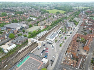 View of the City of Canterbury, Kent, England