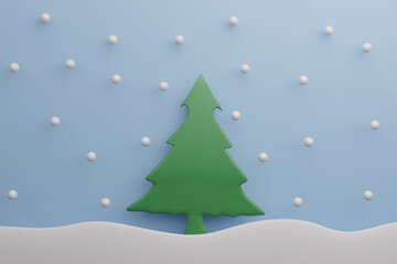 christmas tree with gifts