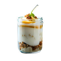 dessert with whipped cream