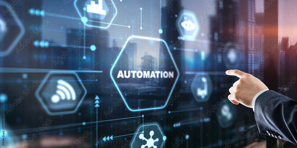 Wall mural automation technology industrial process workflow optimisation