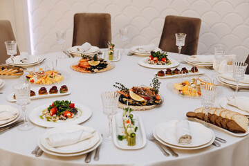 Serving a festive table