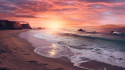 Cinematic Beachscapes of Tranquil Beauty
