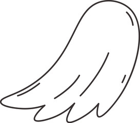Bird Lined Wing