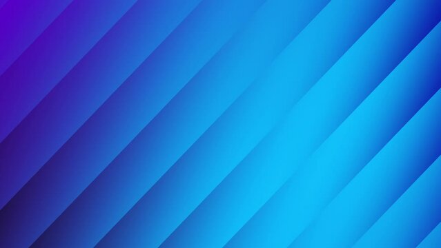 Abstract animated Blue background. , Wave motion. Smooth liquid animation. Wide wavy stripes layout. Curved lines