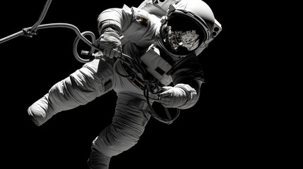 An Astronaut's Climb Up the Cosmic Rope