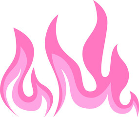 Burning Fire Illustration