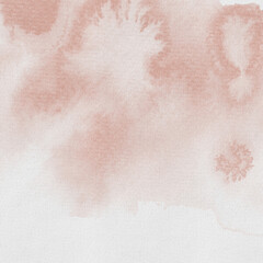 Fototapeta premium Pink watercolor background