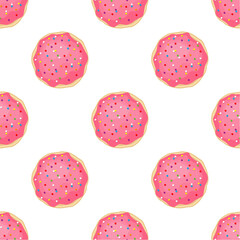 Pattern homemade cookie different taste in pastry biscuit