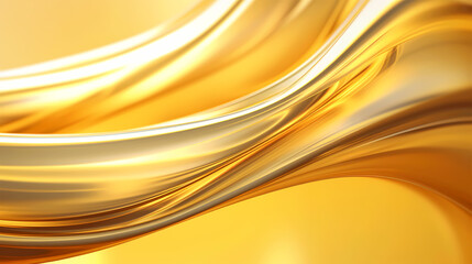 Beauty in Motion, Light Shining on Golding Splash of Oil, Creating Smooth and Elegant Swirls, Ideal for Fuel and Luxury Concepts, generative ai.