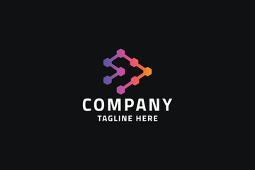 Digital Play Pro Logo Template
