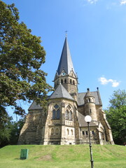 Fototapeta na wymiar Sankt Petri Kirche in Thale (Harz)