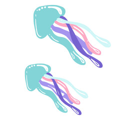 Cute jelly fish 