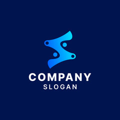 Letter S Simple Modern Logo
