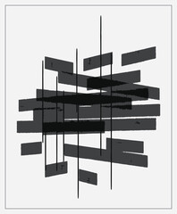 Line Abstract Vector Illustration