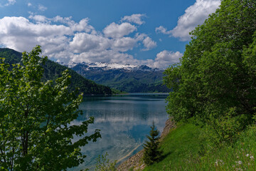 Obraz na płótnie Canvas Lac de montagne