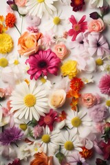 Obraz na płótnie Canvas peonies blossom color pastel flower valentine blur watercolor spring design background. Generative AI.