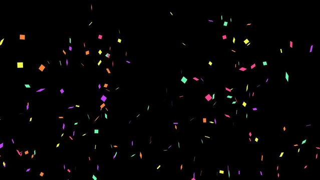 両サイドからのクラッカー紙吹雪