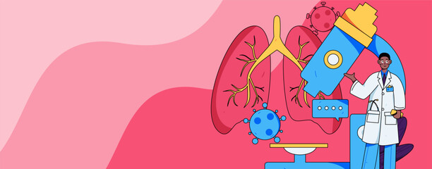 Medical Characters Anti-epidemic Flat Vector Concept Operation Hand Drawn Illustration
