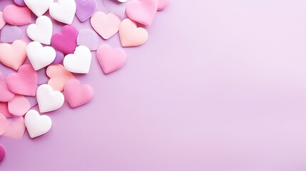 Obraz premium Valentine's day background. Mothers day, birthday greeting cards, invitation, celebration concept
