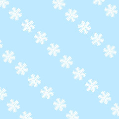 christmas background with snowflakes